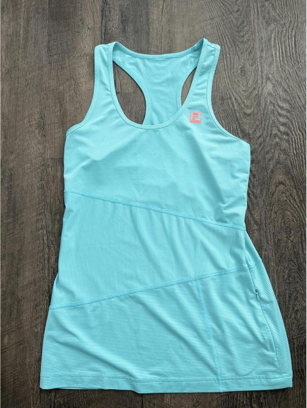 Fabletics Women's Blue Vests-tanks-cami